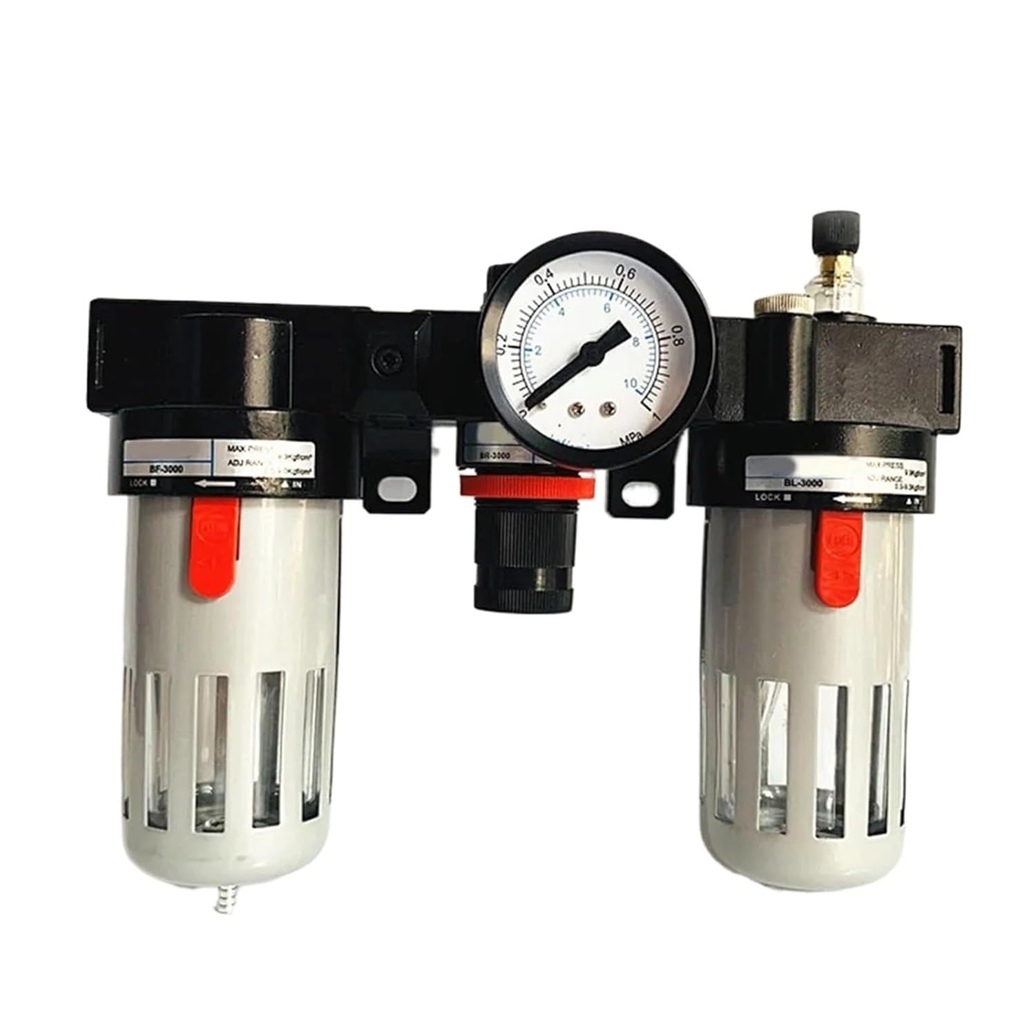 BFC 2000 BFR 3000 BC 4000 G1/4" Air Filter Regulator Combination Lubricator(BFC4000)