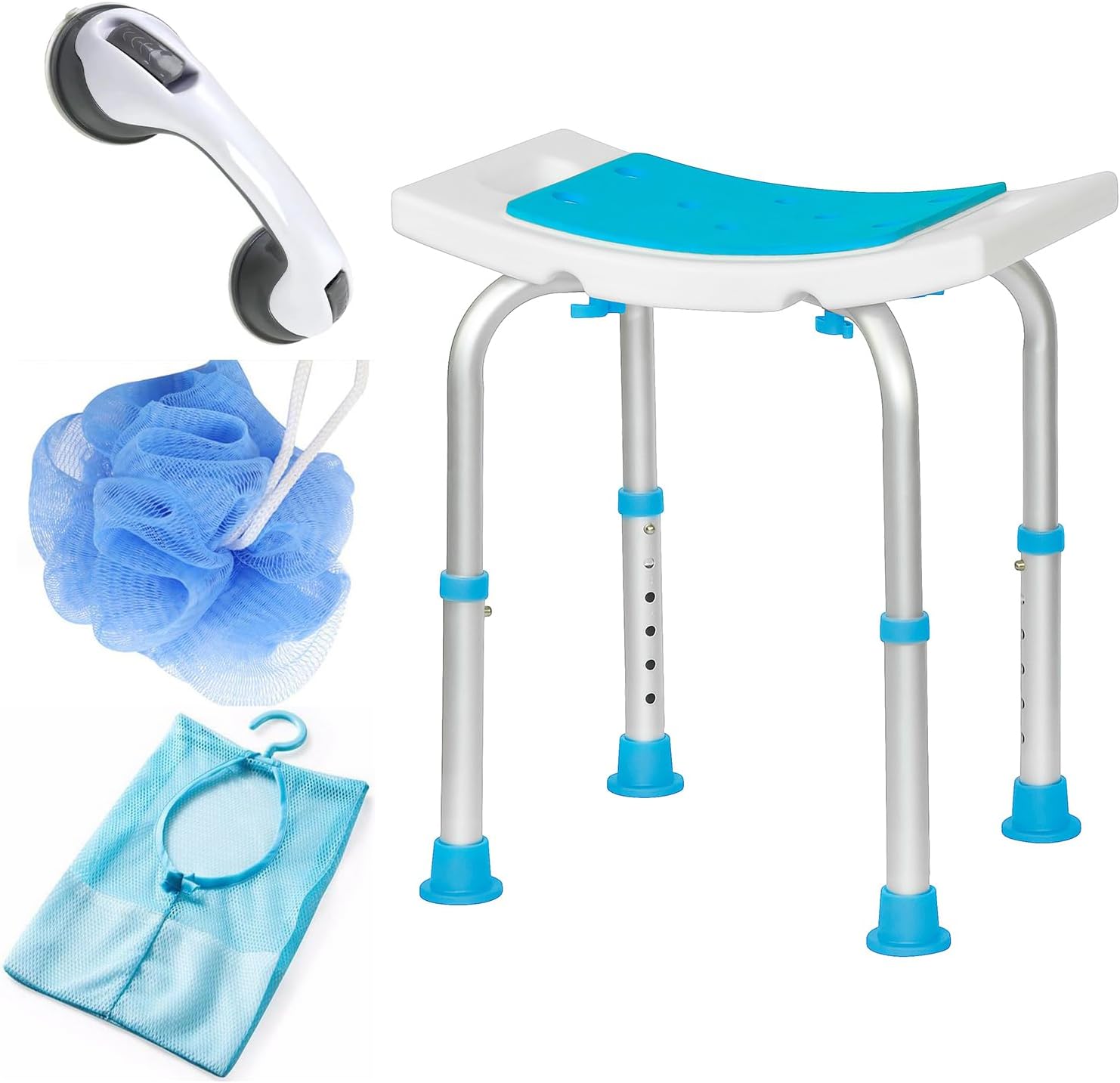 ROLLATOO Shower Chair for Inside Shower Shower Stool with