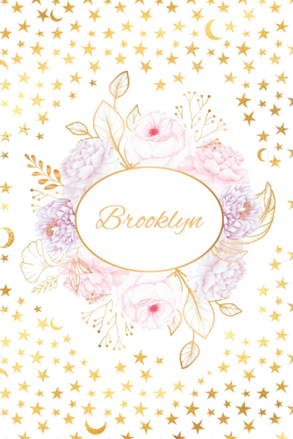 Brooklyn: Lined Notebook with Personalized Name Brooklyn: 6x9 120 Pages - Personalized Name gift, School gifts, Gift for Brooklyn Notebook(art-2): ... 6x9 120 Pages - Personalized Name gift