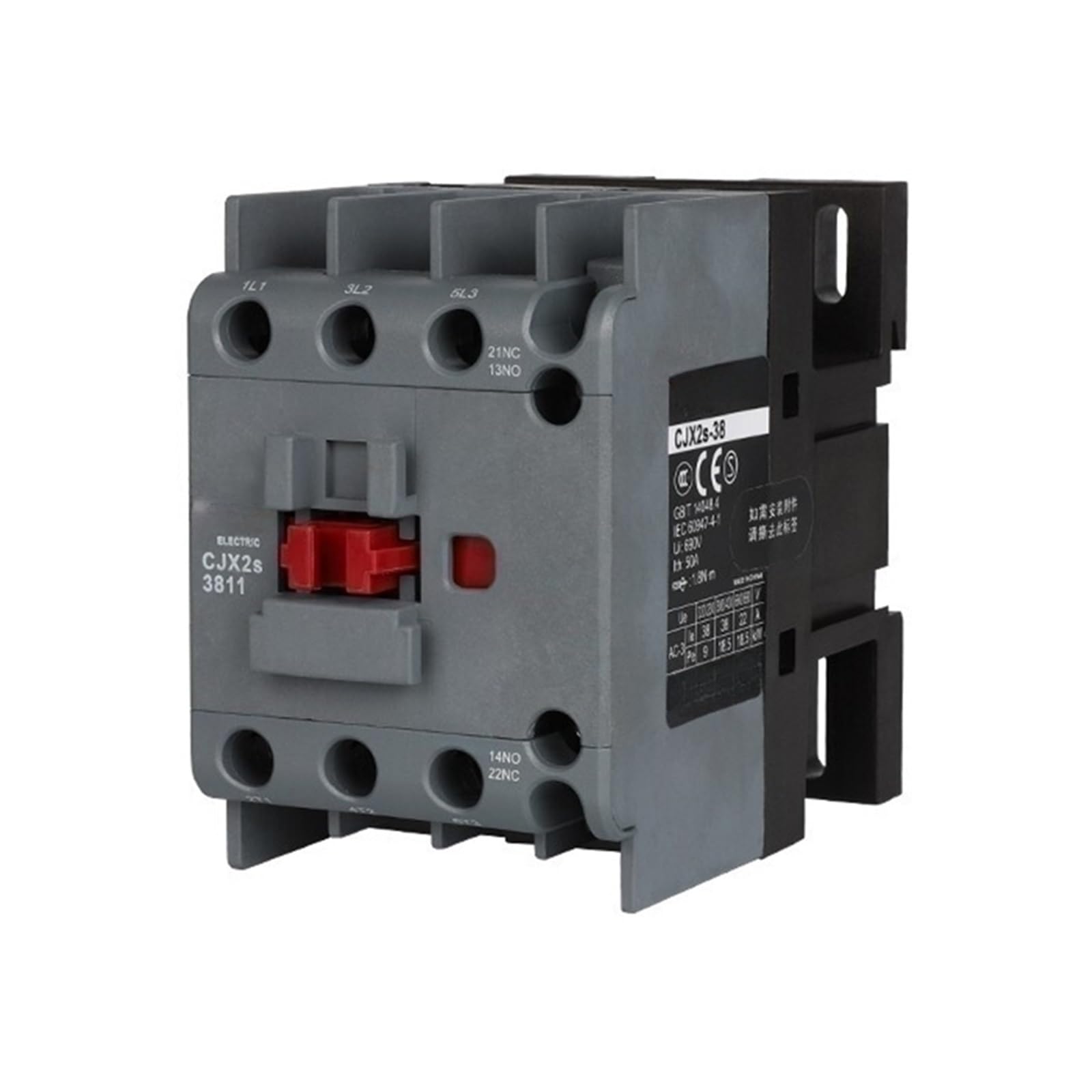 Contactor de CA CJX2s (bobina de CA), CJX2s-3810 240 V 50/60 Hz