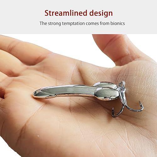 Miniatura 4 de 4 señuelos de pesca divertidos, señuelos de pesca de lubina, equipo de pesca de trucha de agua dulce y salada, equipo de pesca para amantes de la