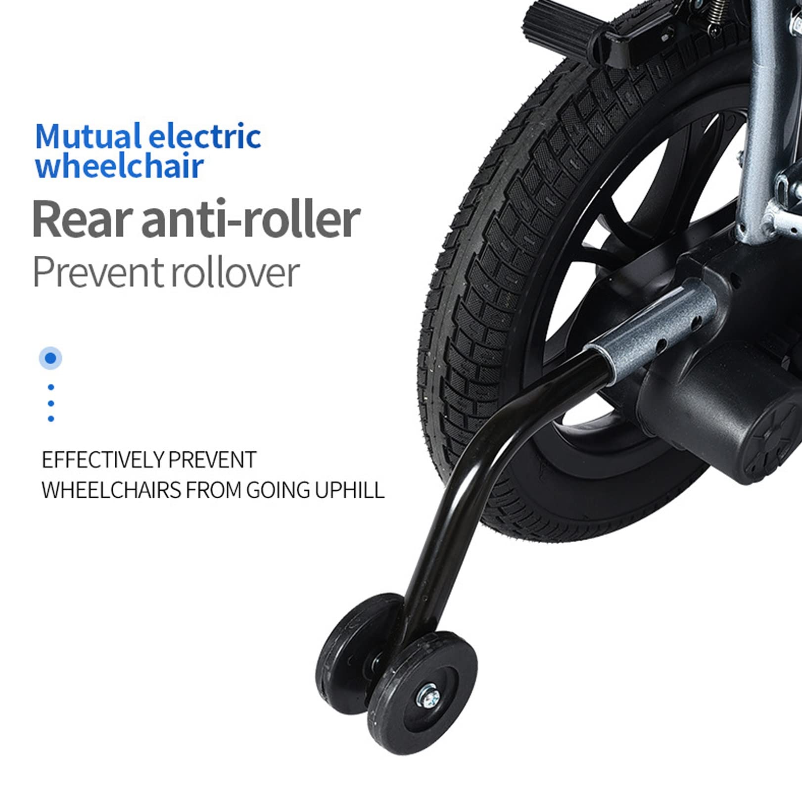 Silla De Ruedas Eléctrica Ligera con Batería De Litio, Scooter Plegable For Ancianos, Scooters De Ayuda For Discapacitados, Vehículo De Transferencia Eléctrico Plegable For Paraplejía