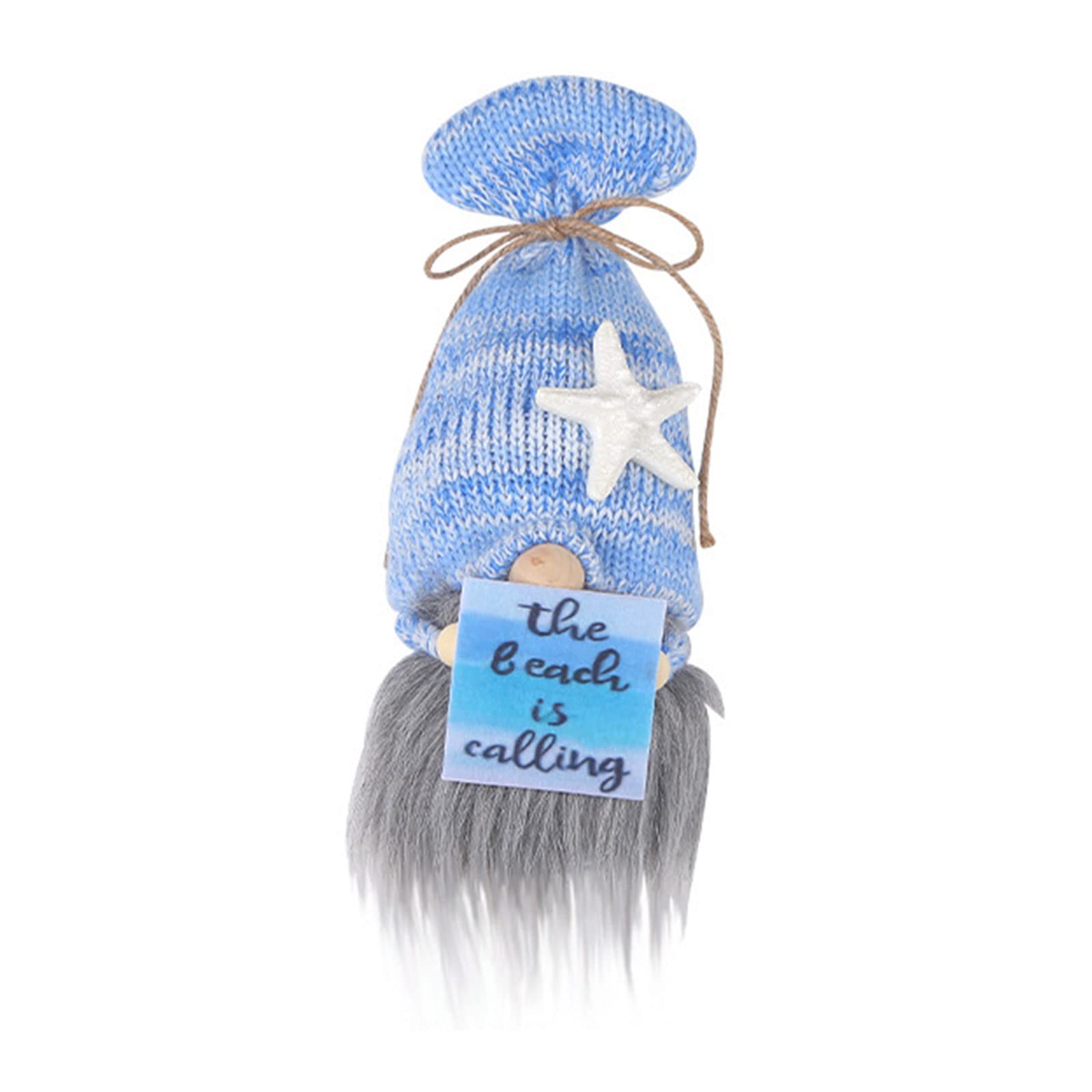 Kalttoy Gray Beard Sign Festival Doll Decorative Blue Decoration For Bedroom Dormitory Children Party Background