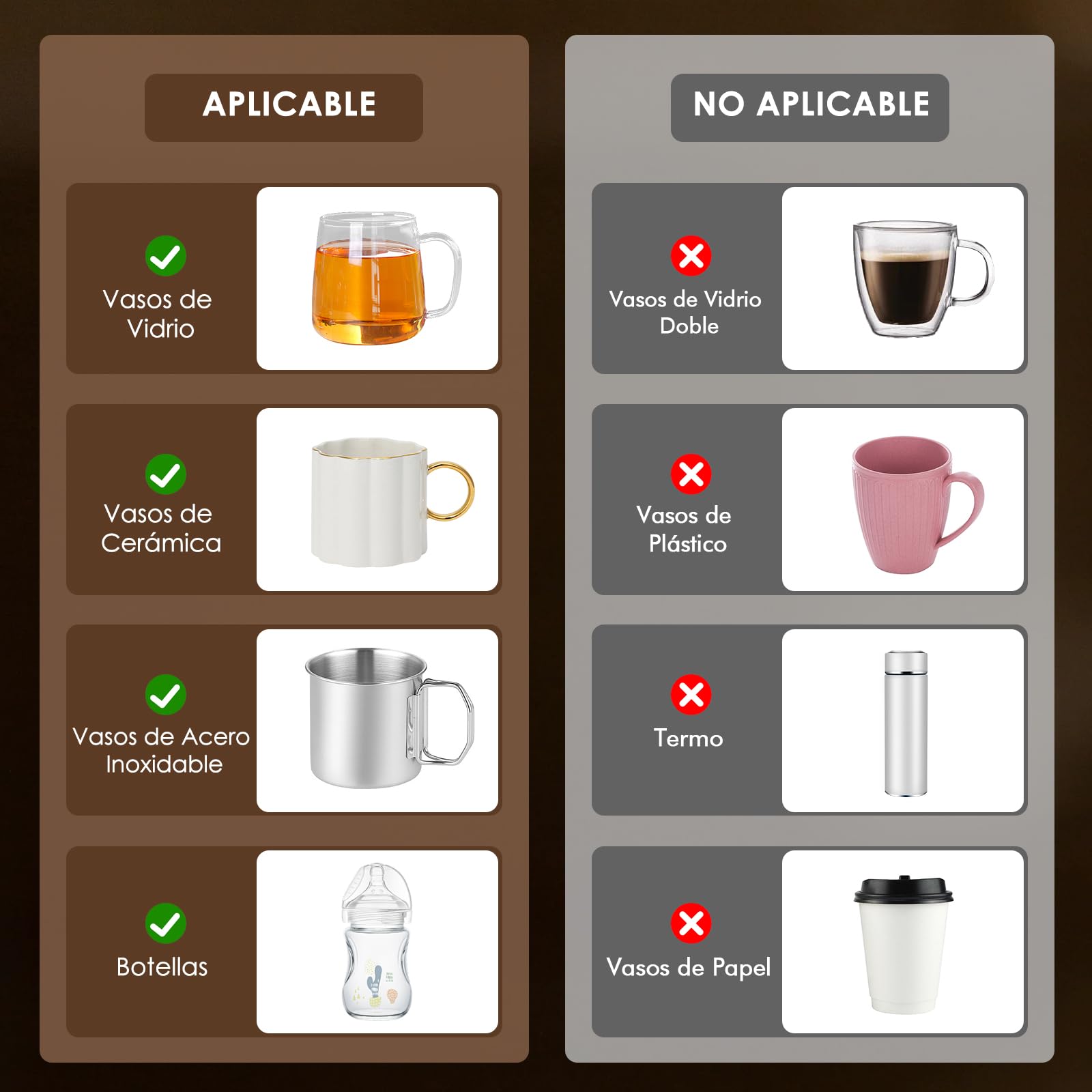 Accwork Calentador de Tazas de Escritorio con 9 Ajustes de Temperatura, Control Giratorio, Temporizador de 0,5 a 9 H, Apagado Automático y Mantiene Calientes El Té, La Leche y El Café