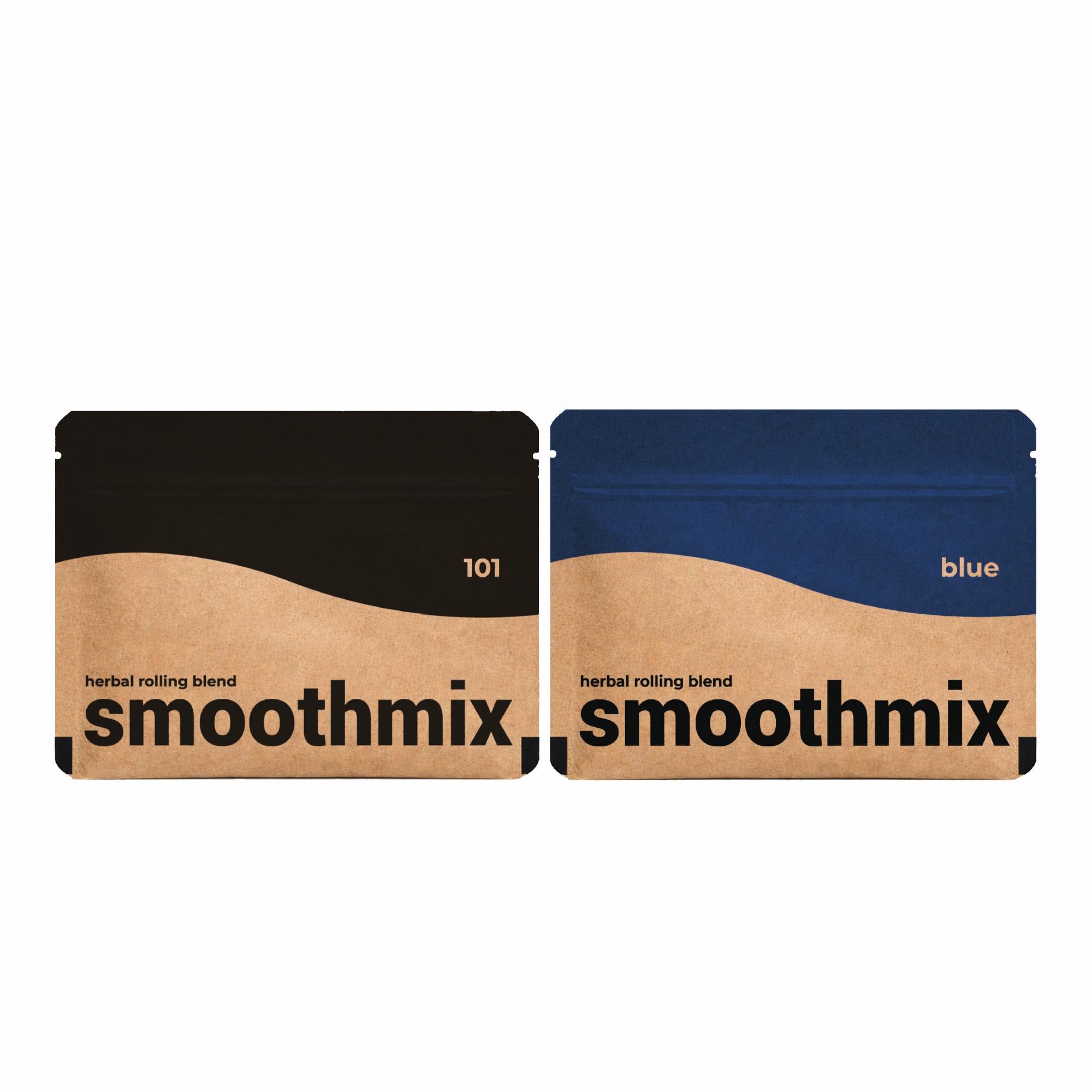 101 + Smoothmix Blue 20g Combo (Contains 2 Packs) Herbal Smoking Blend-image-21