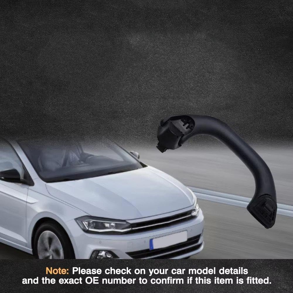 Front Rear Interior Roof Grab Handle Trim 6RD 857 607 for Polo for MK5 2011 2012 2013 2014 2015 2016 2017 2018(Fron and Rear)