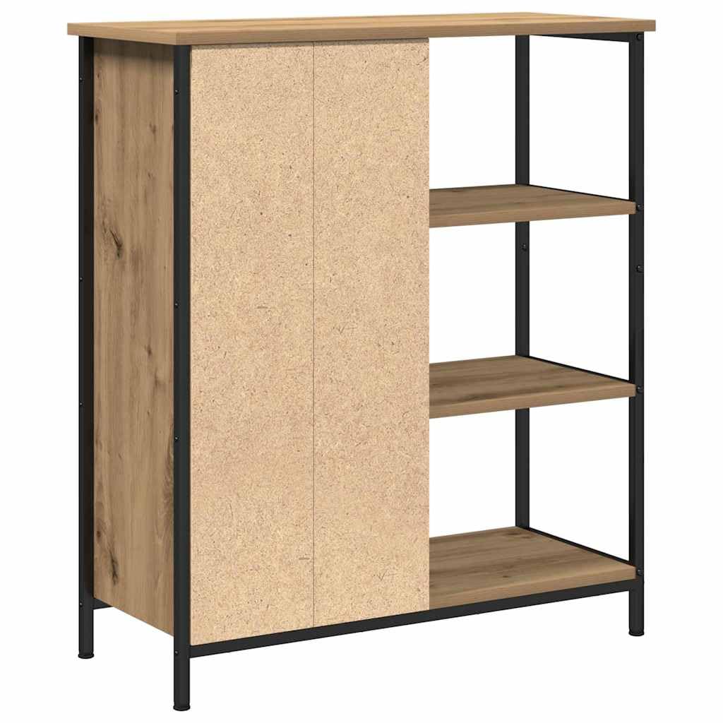 vidaXL Buffet Chêne Artisanal 70 x 30 x 80 cm