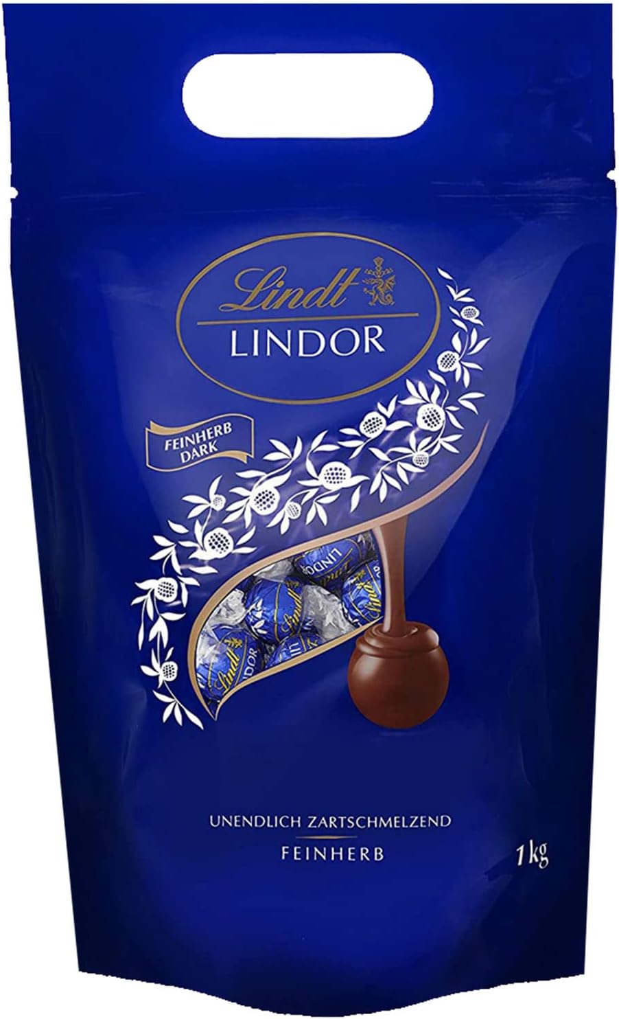 Lindt Lindor Dark Chocolate 1kg Bag Approx 80 chocolates Amazon