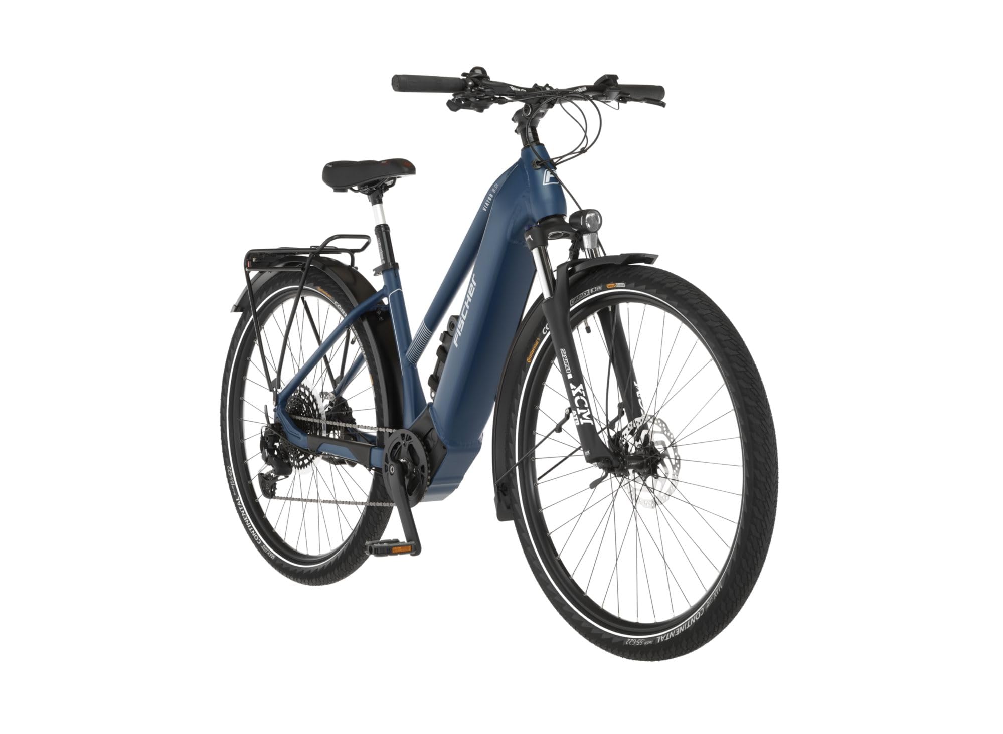 Fischer VIATOR 8.0i Electric Trekking Bike for Men and Women RH 45cm 90Nm  Center Motor 36V Battery Saturated Blue 45cm-711Wh : Amazon.com.be: Sports  & Outdoors