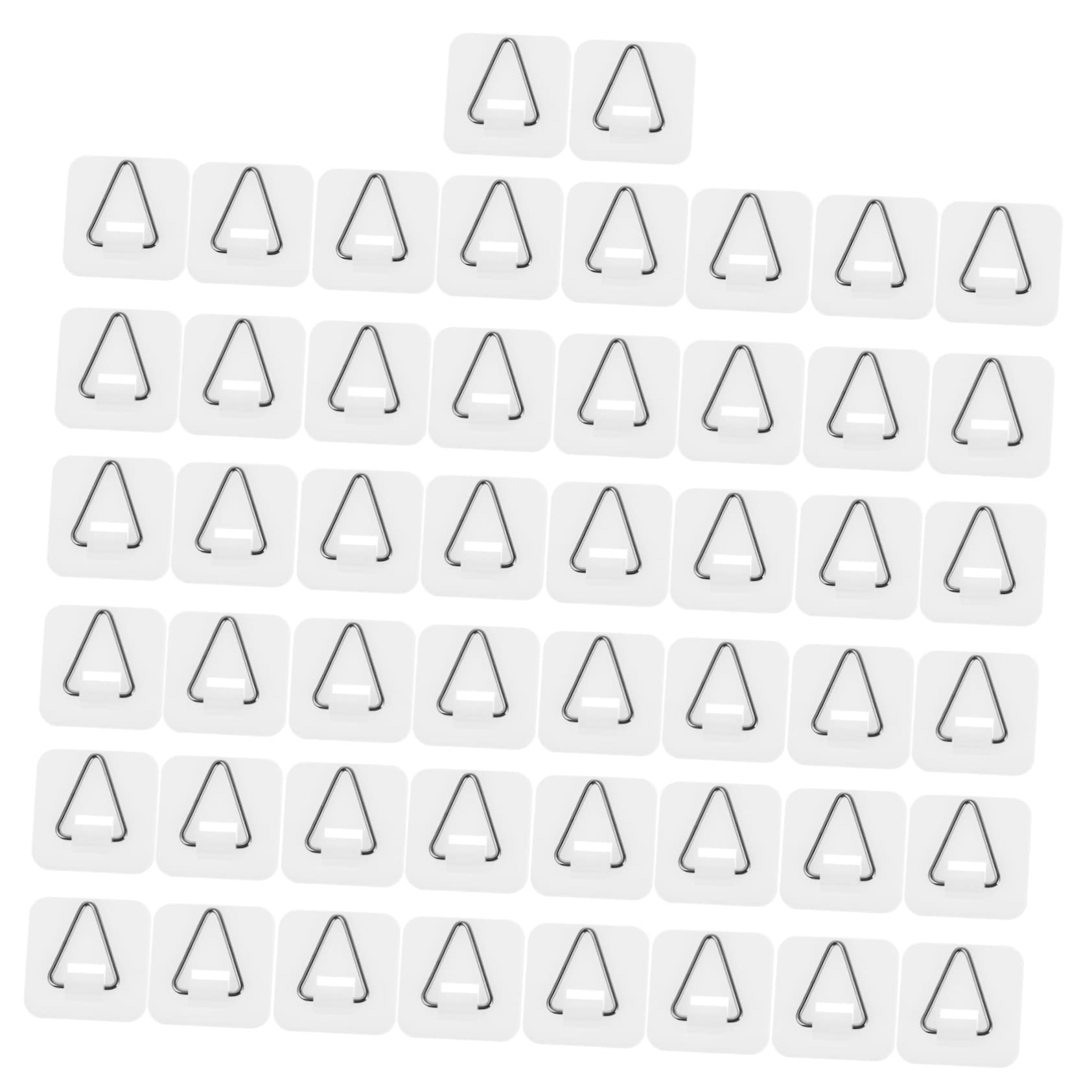 ABOOFAN Invisible Plate Hanger Hook Small Size Kitchen Plate Hanging Hook Desk Hanger