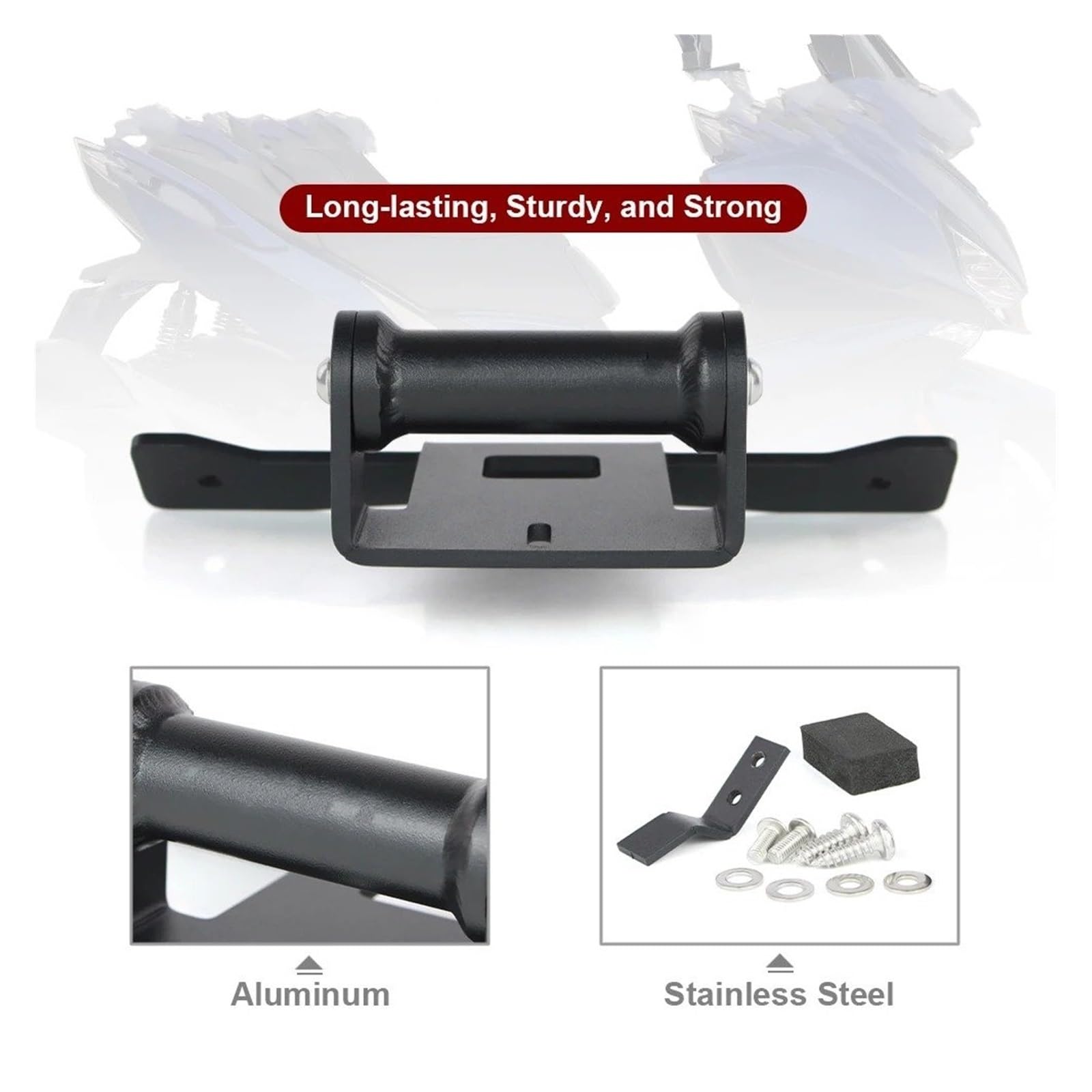Supporto Per Supporto Per Telefono Con Supporto Per Navigatore GPS Per Kymco Per Xciting-S 400 2018-2023 Per Xciting VS 400 2023-2024 Supporto navigazione Staffa