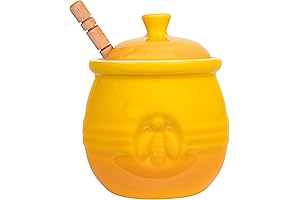 Deluxe Honey Container with Handy Dipper