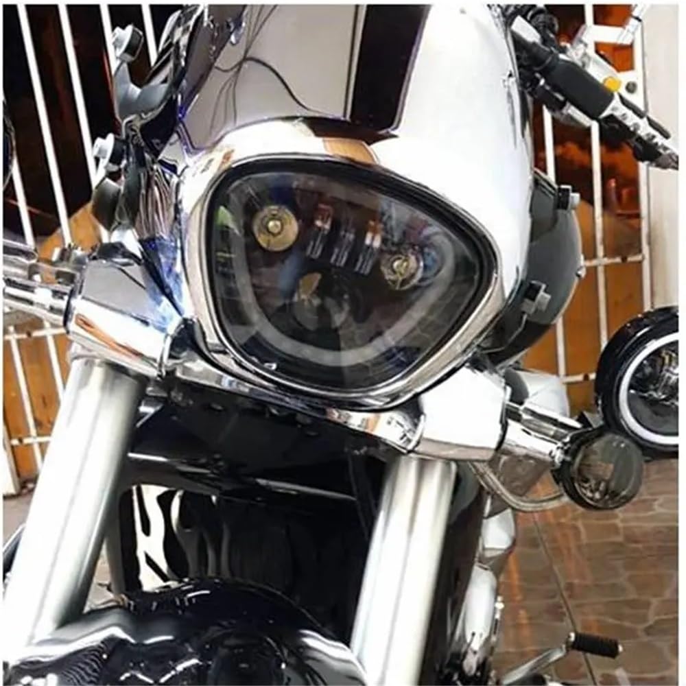 Moto Faro Anteriore Motociclo HA CONDOTTO il Faro Lampada Frontale Luce di Freno Stroboscopica Coda Tidy Indicatore Illuminazione Per Boulevard M109R VZR1800