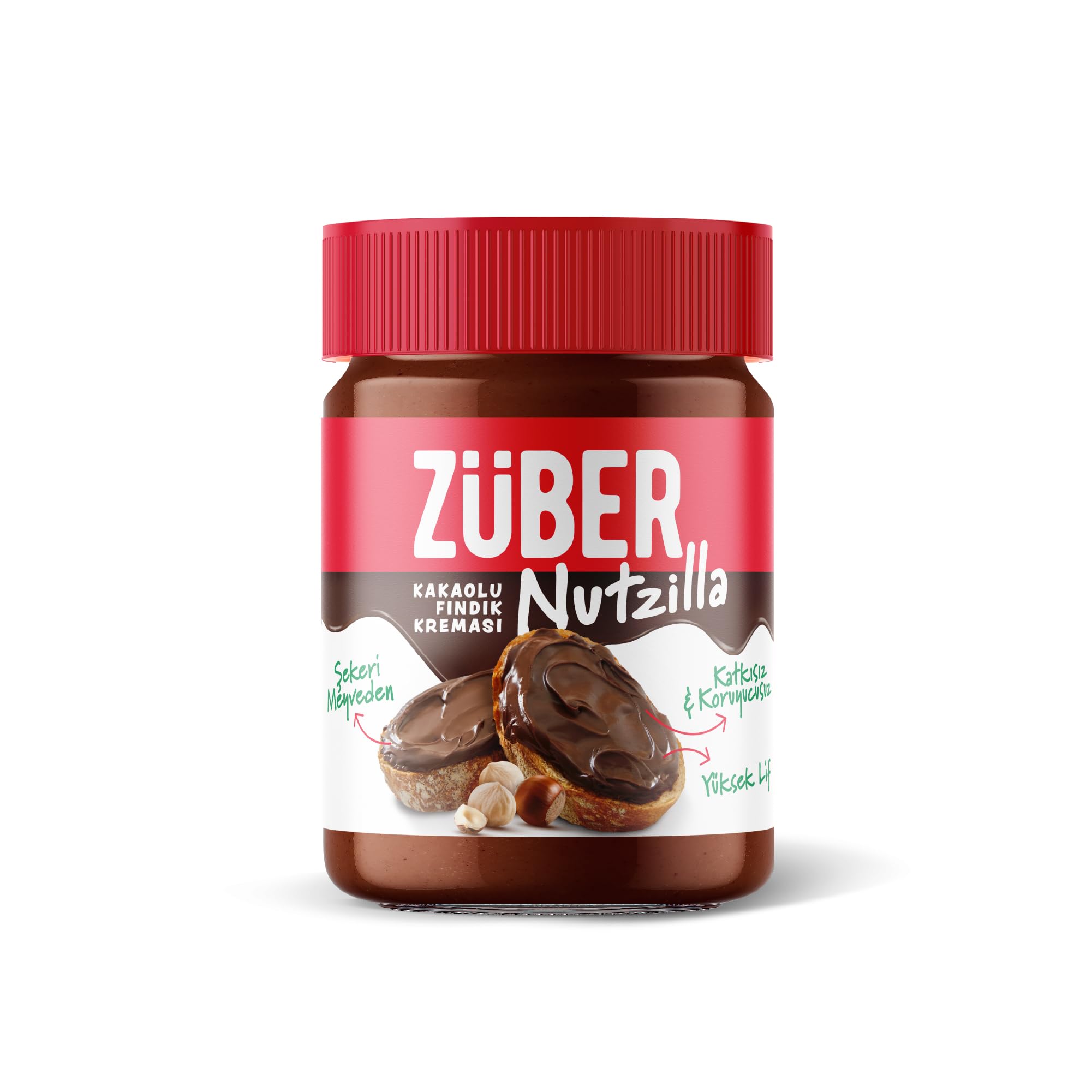 Züber Nutzilla Kakaolu Fındık Kreması 315gr: