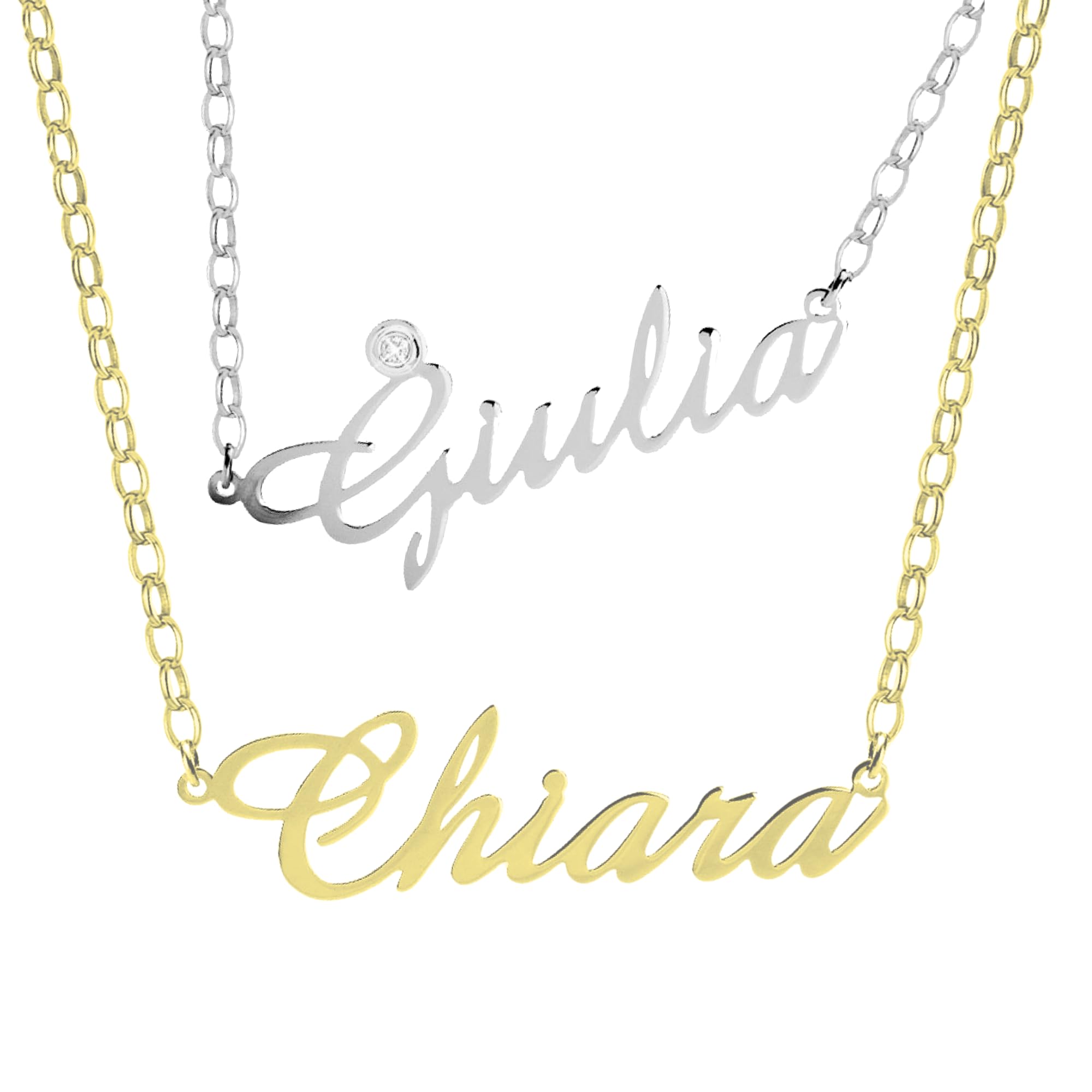 Collana Con Targhetta Personalizzata In Argento 925 - Foto 5