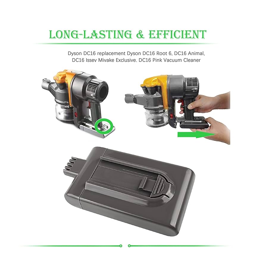 Amazon.com: Bonadget DC16 21.6V 5000mAh Li-Ion Replacement