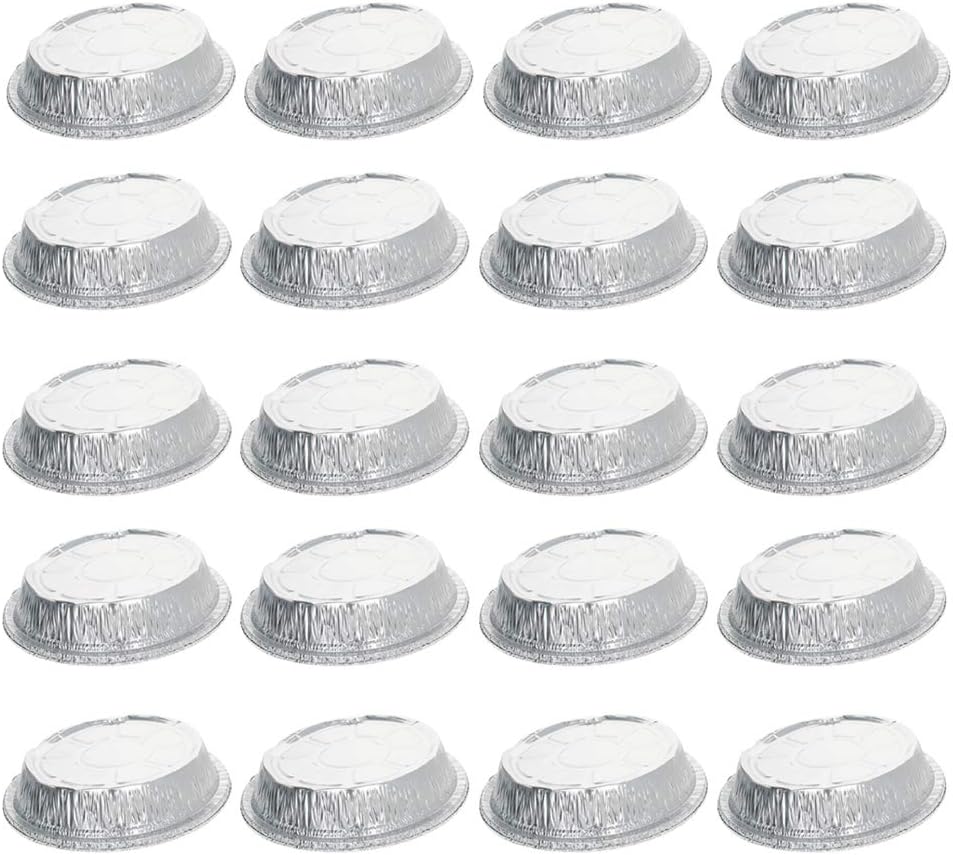 Othmro Toaster Oven Pans 720ml 30PCS,Disposable Aluminum Foil Pan for Roasting, Baking, or Cooking