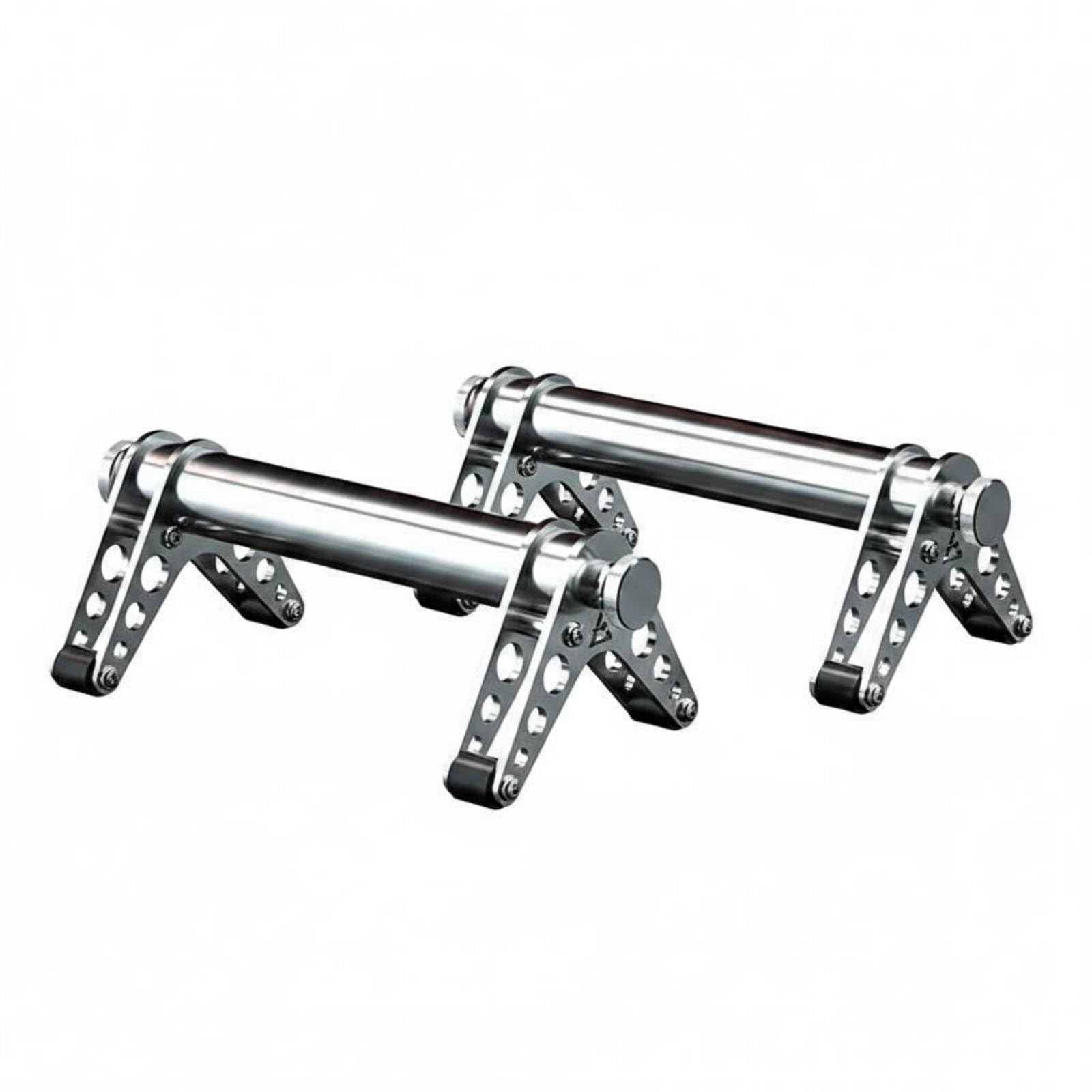 F Fityle Barra de Flexiones Hombre Equipo de Fitness Paraletas Soportes Asas de Empuje Acero Inoxidable 304 Par Apoyo Entrenamiento Pecho y Core Adecuada para