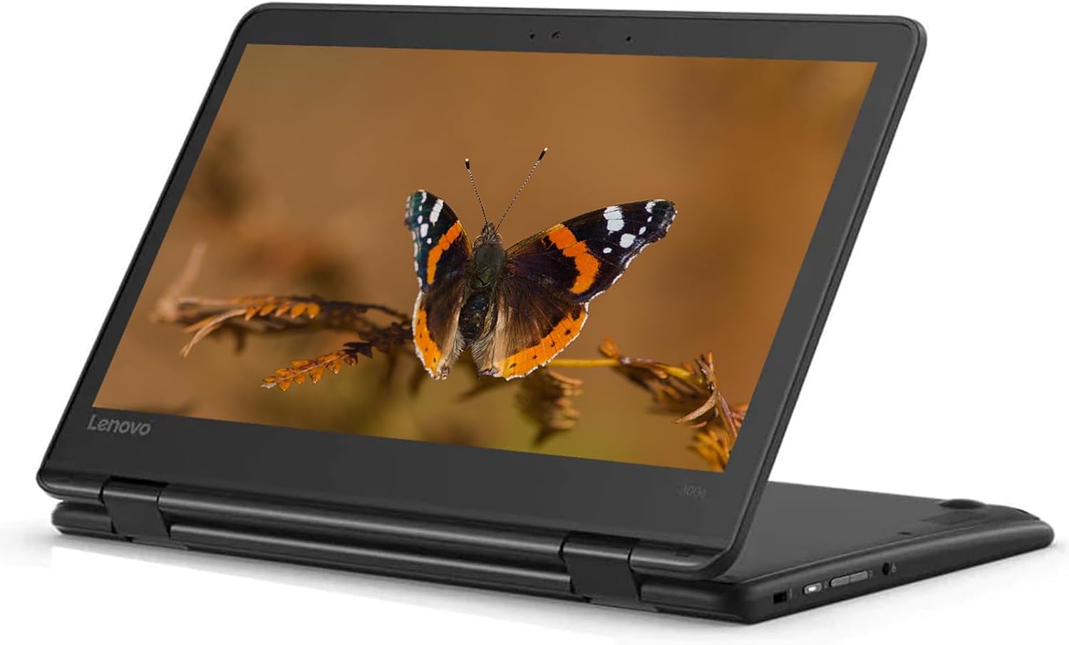 Lenovo 300e Chromebook Gen2 Laptop 2in1 PC Touchscreen, 11.6in 2-in-1 LCD Computer, Intel N4020 Processor, 4GB RAM, 32GB SSD, Chrome OS, Japaness Keyboard (Renewed)