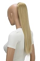 Vista 17 de CAISHA Extensión de cola de caballo de 22" con cordón voluminoso Straigtht negro-marrón PH503