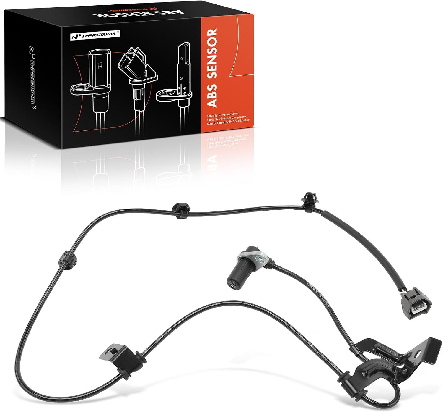 A-Premium ABS Wheel Speed Sensor for Mitsubishi Eclipse (Front Right)