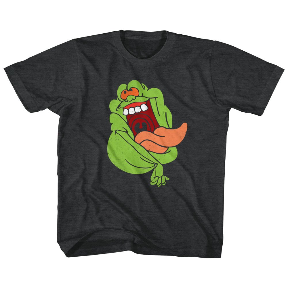 American ClassicsThe Real Ghostbusters Animated TV Series Charming Slimer Big Boys T-Shirt Tee