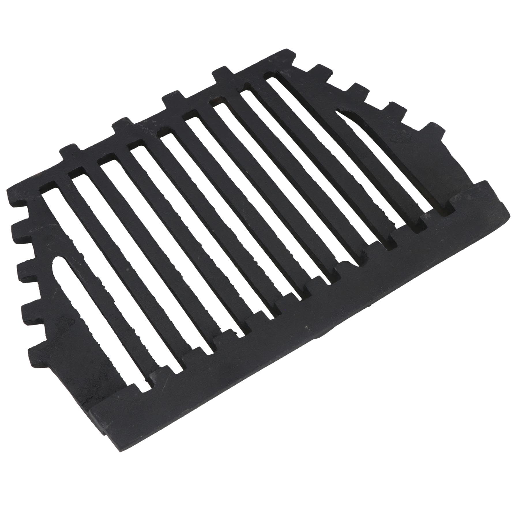 14 Inch Cast Iron Fire Flat Grate Log Burner Fire Open Basket Wood Coal Shelf