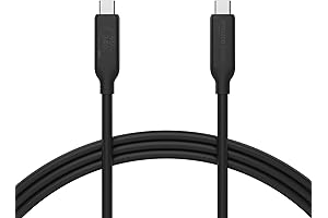 Amazon Basics Thunderbolt 4 USB-C to USB-C 4 Fast Charger Cable