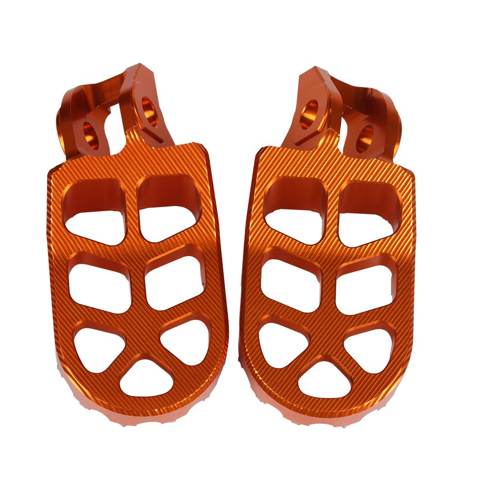 Motorrad Dirt Bike Fußrasten Fußstütze Pedale für KTM SX SXF EXC EXCF XC XCF XCW XCFW SMC 65 85 125 150 200 250 350 450 530 für Husqvarna