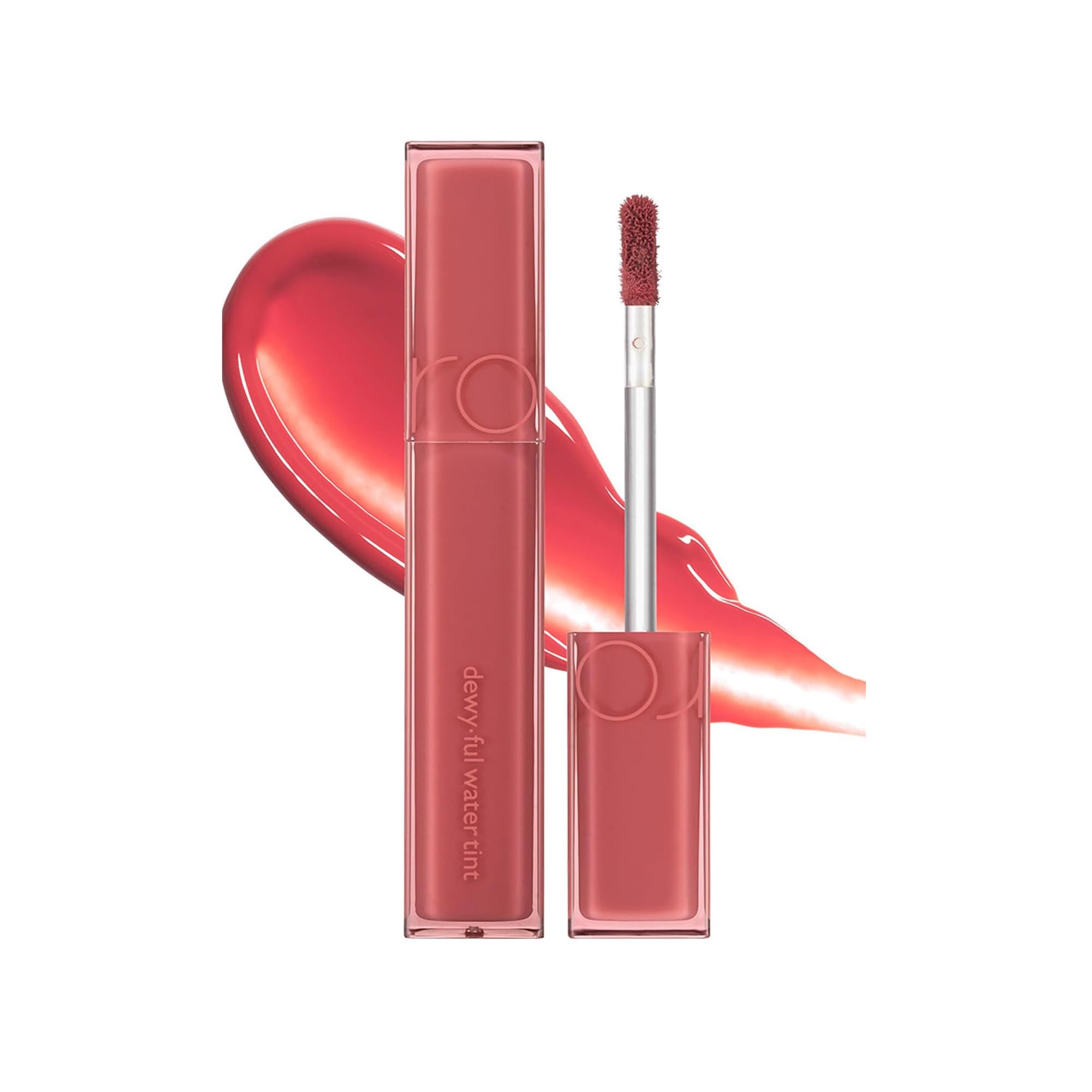 rom&nd Dewy·ful Water Tint - K Beauty Lightweight & Moisturizing Korean Lip Stain - Long Lasting, Non-Sticky Glossy Lip Makeup with Squalane 0.18 oz (