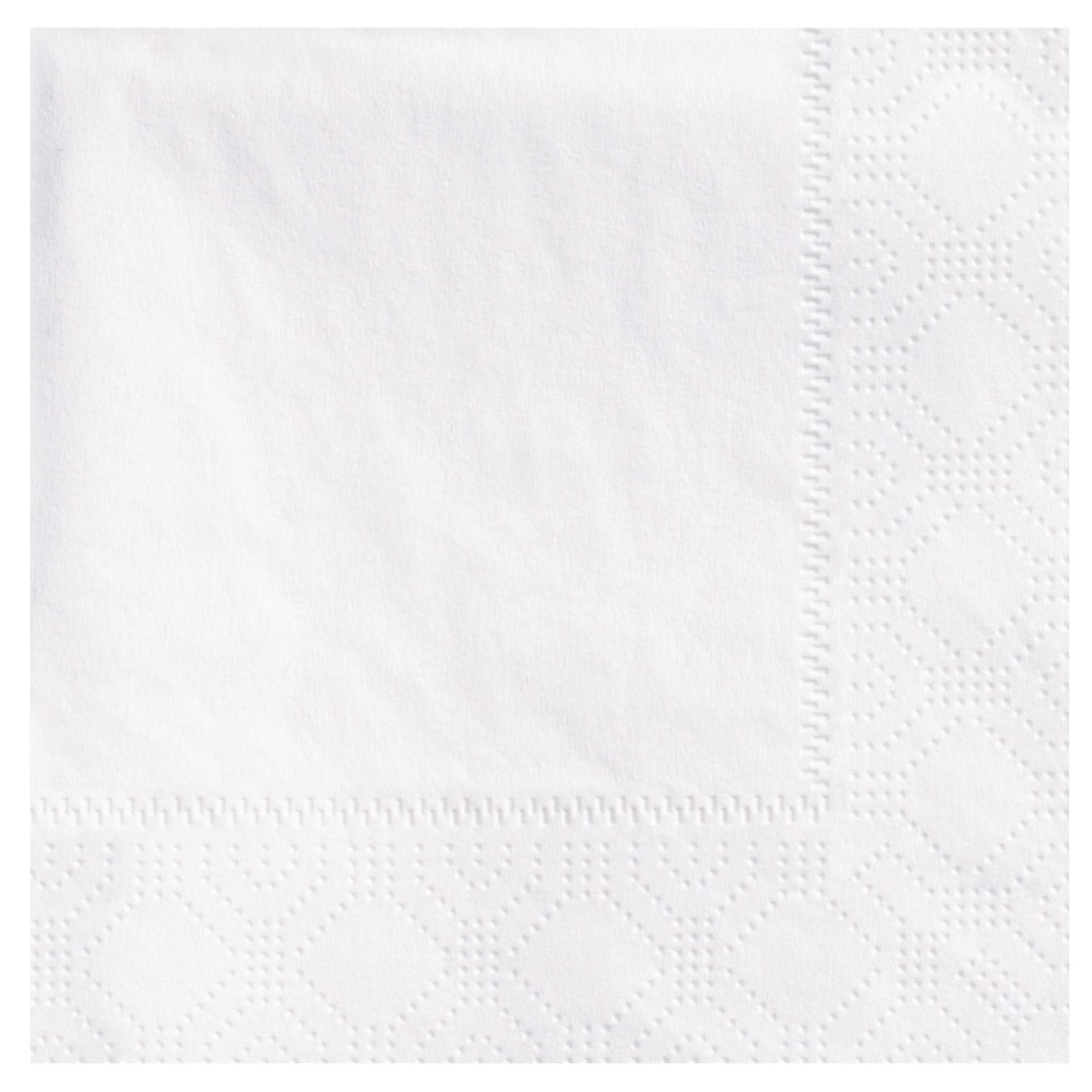 Hoffmaster 180330 Servilletas de bebidas de alta calidad, en relieve, 2 capas, pliegue de 1/4, 9-1/2 pulgadas de largo x 9-1/2 pulgadas de ancho, color blanco (caja de 3000)