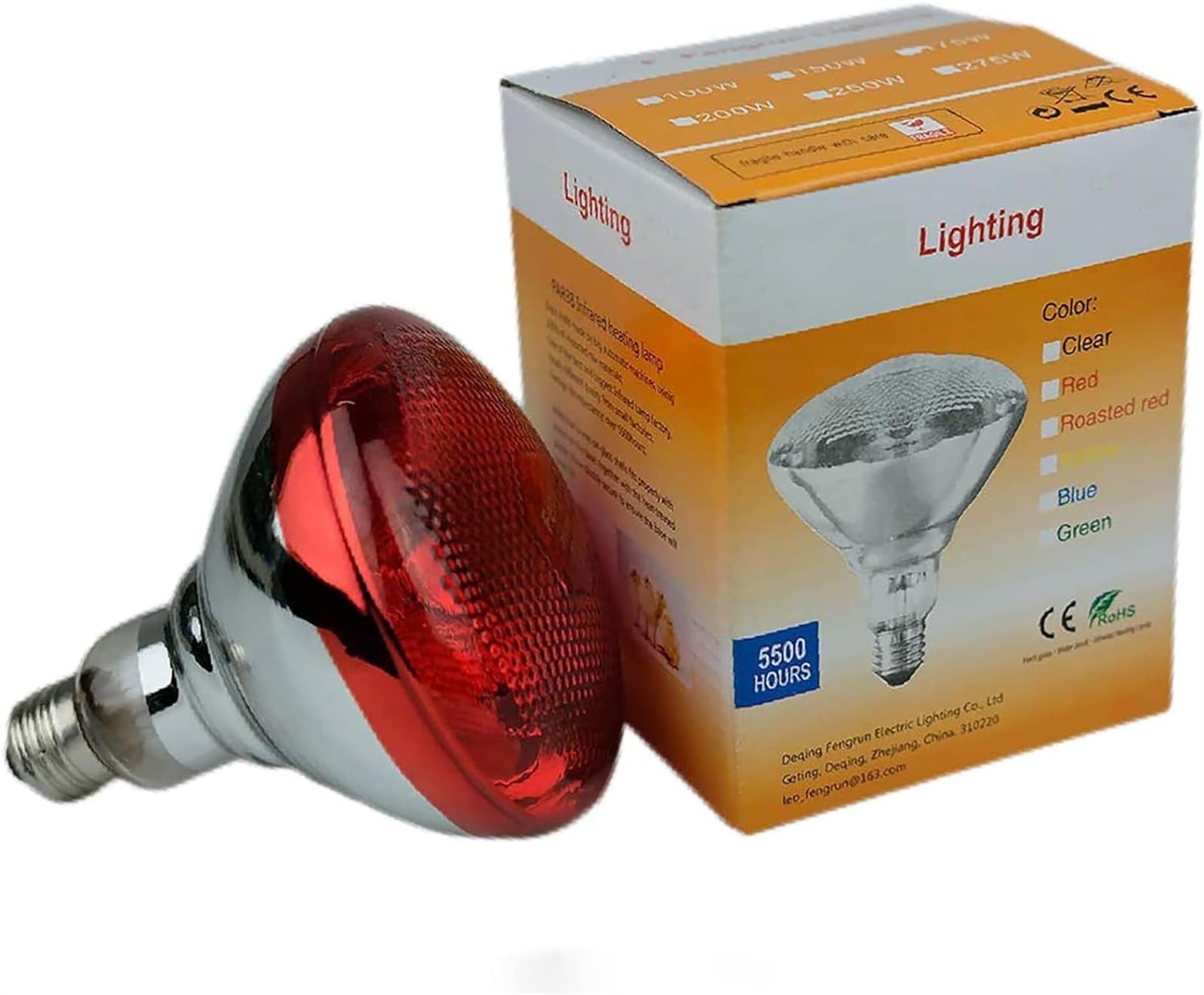 Żarówka do lampy termicznej dla zwierząt domowych, czerwona lampa termiczna na podczerwień dla gadów, lampa termiczna spot na podczerwień Czerwone światło termiczne dla jaszczurek domowych Smoki b
