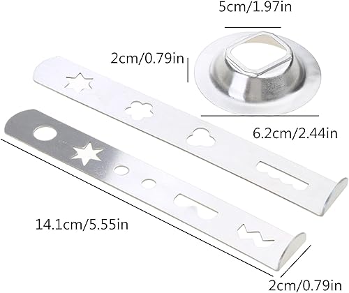 Miniatura 5 de Biscuit Maker Picadora de carne Accesorio de galletas de acero inoxidable Pastelería Churros Accesorio para hacer herramientas de cocina familiar