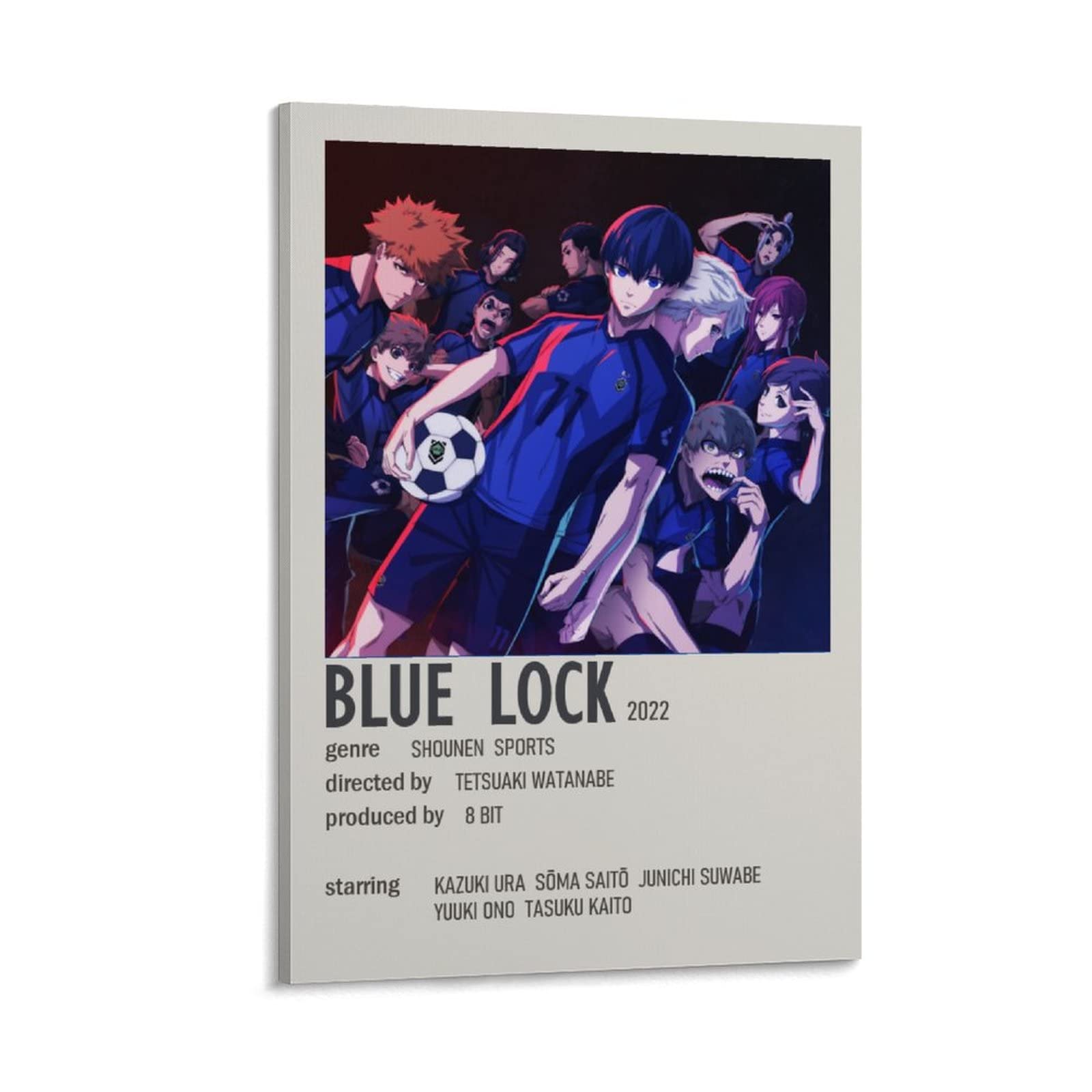 Poster Su Tela Blue Lock Anime – Quadro Moderno 30x45 Cm Per Camera Da Letto - 2