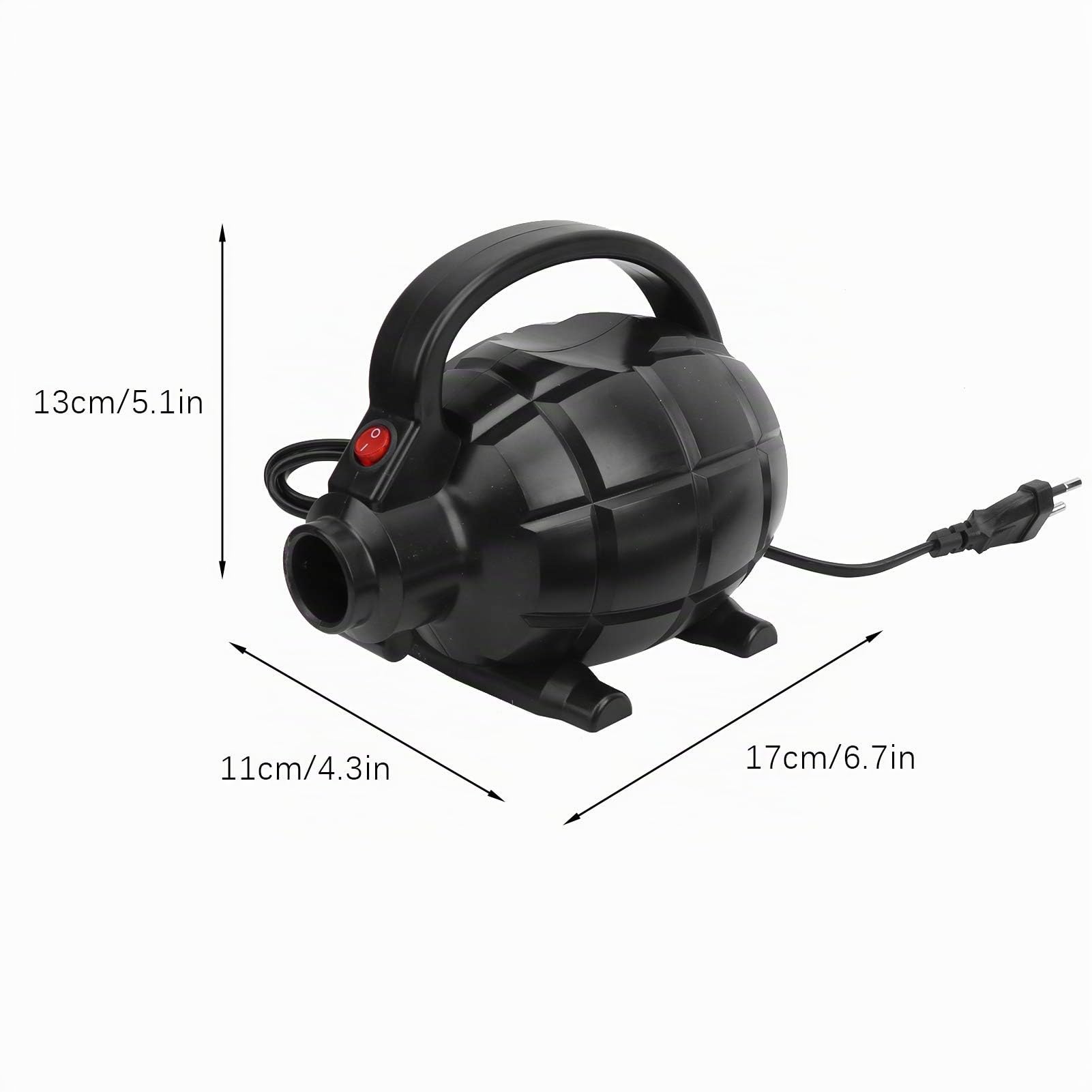 Pompa di Aria elettrica 220-240 V Spina UE Pompa Gonfiabile Automatica per Barca - Materasso Gonfiabile da Campeggio per Giardino Materasso per Piscina