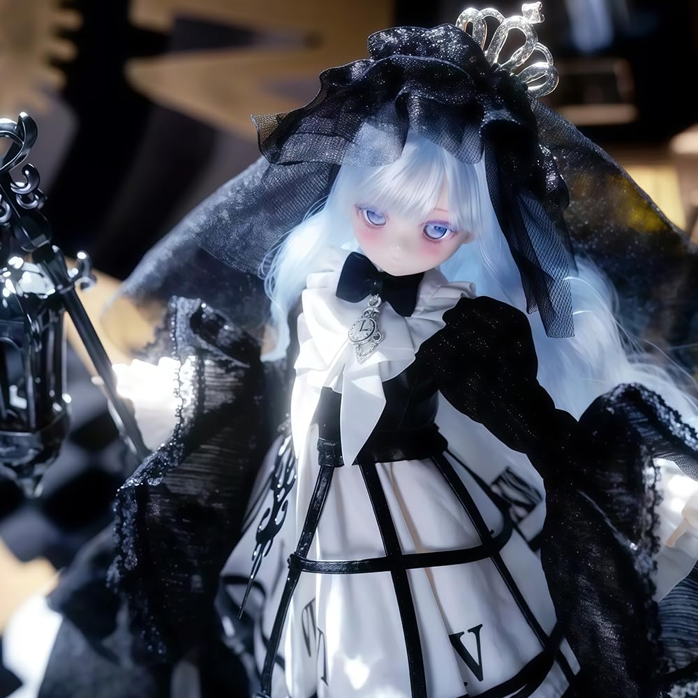 niannyyhouse BJD Blind Box Time Gap und Spieluhr-Serie (4 Stück) | 1/6 Ball Jointed Articulated Mini Doll, Complete Clothes Set, Collectible Dress-Up, Action Figure