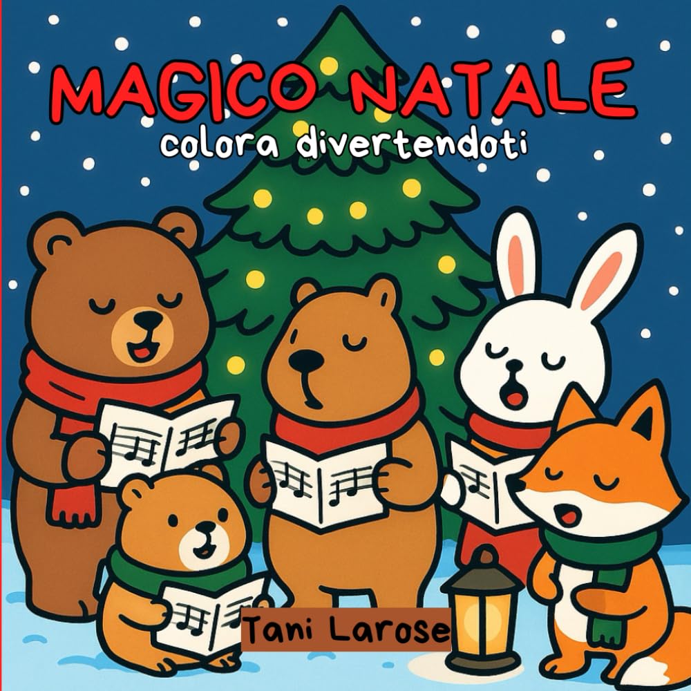 Magico Natale: Colora divertendoti. Un libro per grandi e piccoli, ricco di disegni che trasmettono serenità e spirito natalizio. Prendi i colori e lascia che inizi la magia! (Simply Collection)