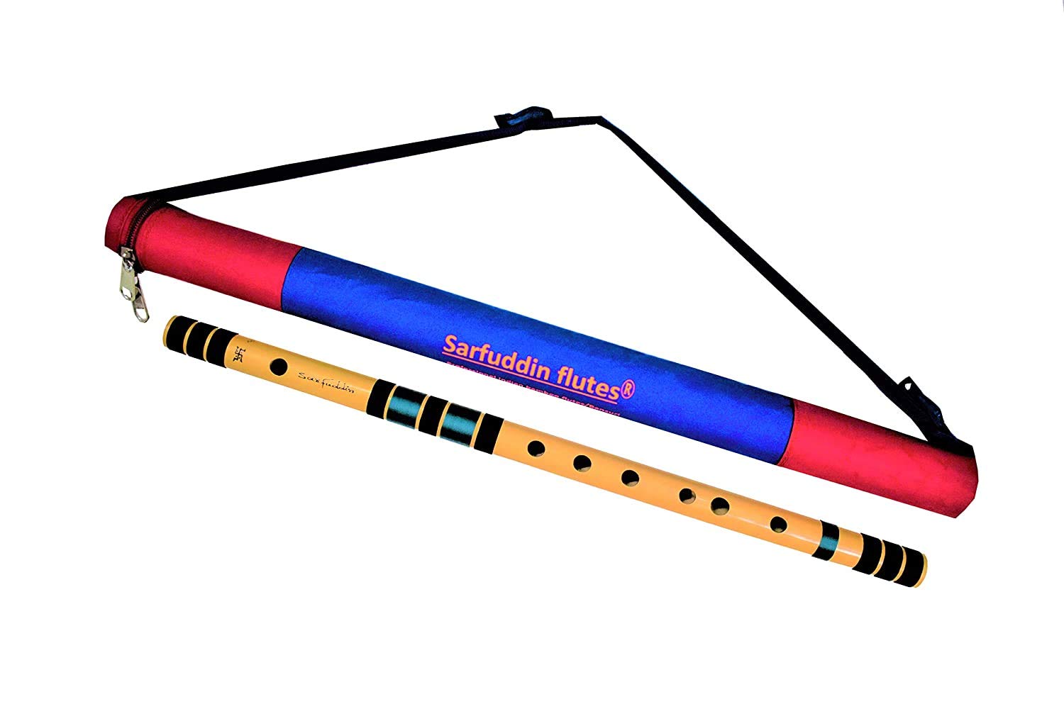 Riesiger Korb 1027 – Flöten, Maßstab C, Natur, Medium, Premium-Qualität (Rechtshänder), 19 Zoll Bambusflöte/Bansuri