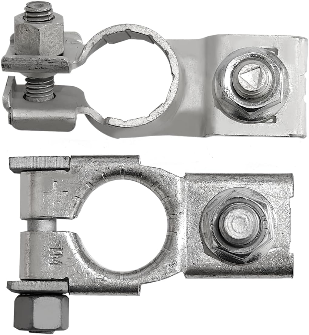 Battery Terminal Assembly Positive & Negative | Fits for Lexus for Nissan Altima Maxima for Subaru for Scion for Toyota 4Runner Prius 90982-05054, 90982-06059