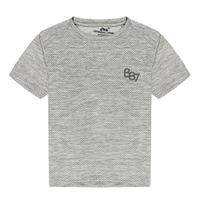 Image of chopper club Boys (5-14 Yrs) Sports T Shirts in Quick Dry Fabric Regular Fit Moisture Wicking Polyester Pack of Tees