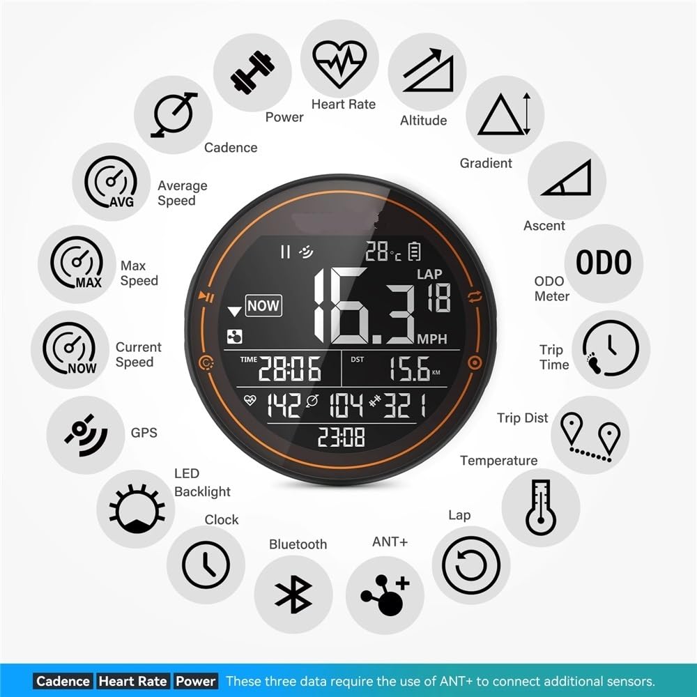 M2 GPS komputer rowerowy prędkościomierz rowerowy akcesoria rowerowe licznik prędkości wodoodporny Bluetooth pasuje do roweru szosowego MTB