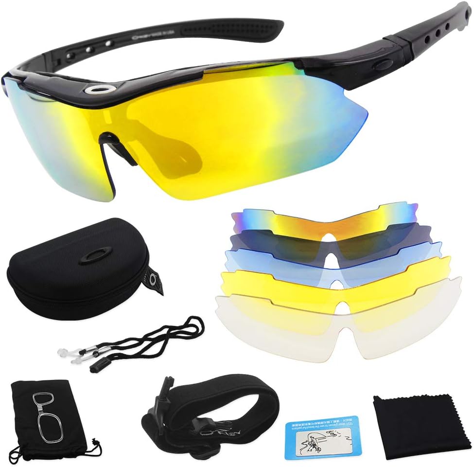 occhiali da bagno con rivestimento a specchio