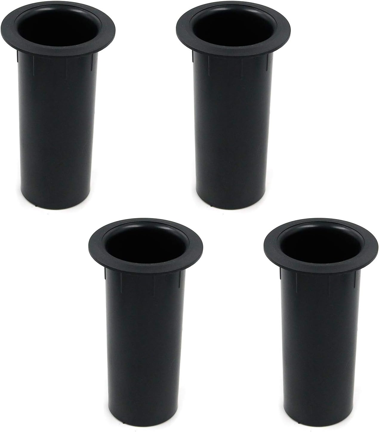 Geesatis 4 pcs Speaker Port Tubes 4.72" x 2" ABS Speaker