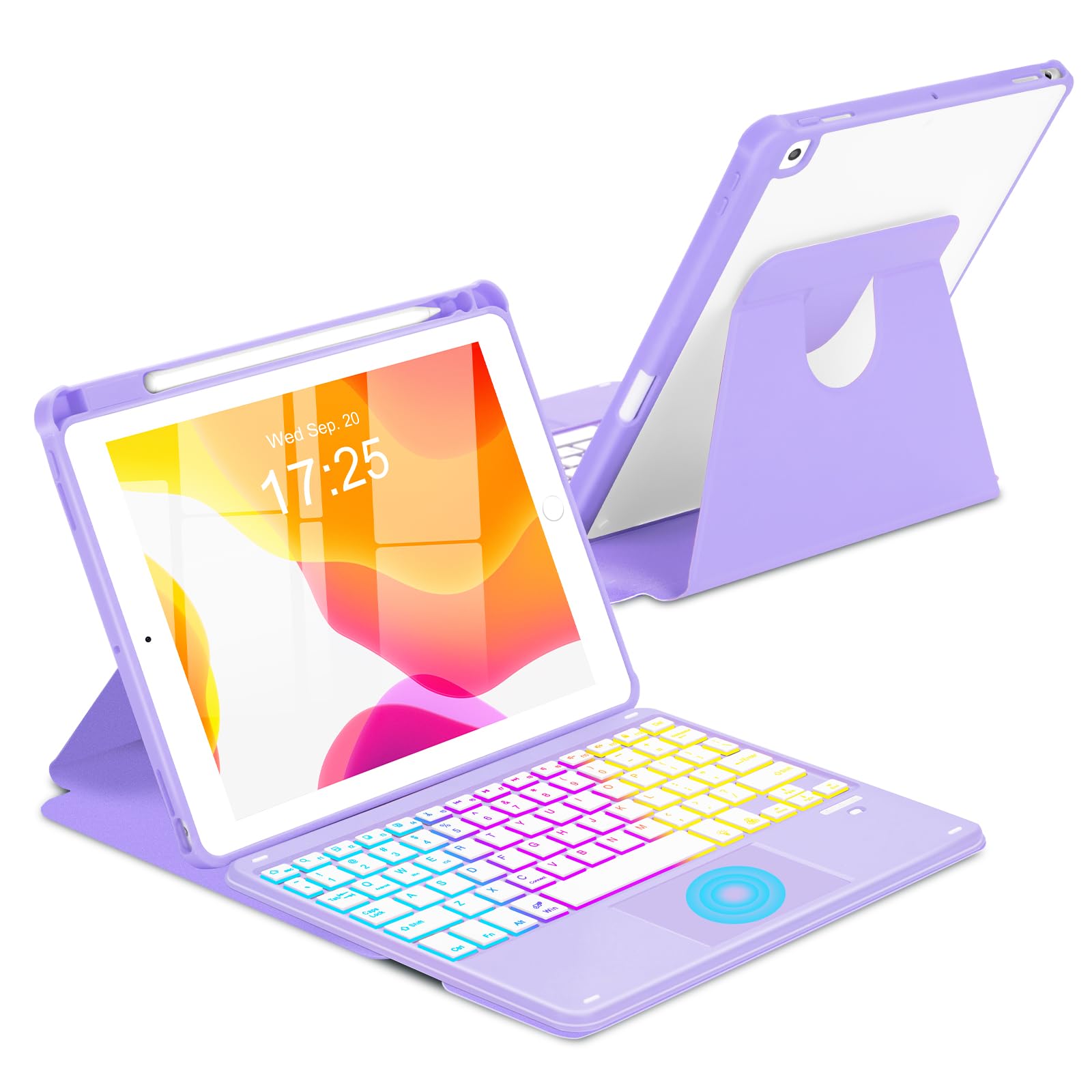 Amazon.com: MePadKey Touchpad Keyboard Case for iPad 9th /8th/7th