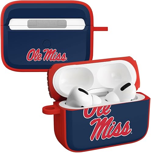 Miniatura 17 de AFFINITY BANDS Mississippi Ole Miss Rebels Camo HDX - Funda compatible con Apple AirPods Generación 3
