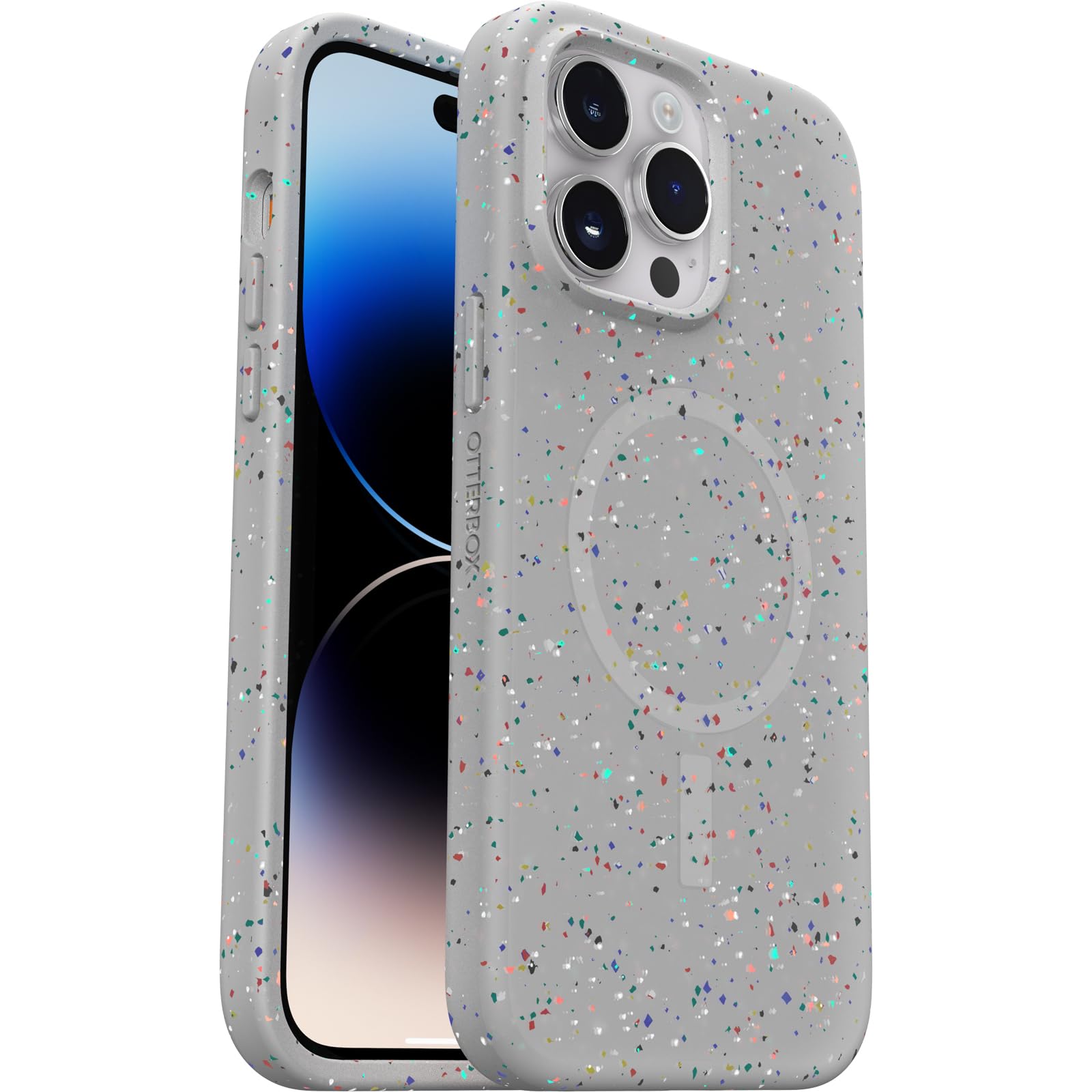 OtterBox Cover per iPhone 14 Pro Max Serie Sustainable Case con MagSafe, resistente a shock e cadute, ultra sottile, protettiva, Shower