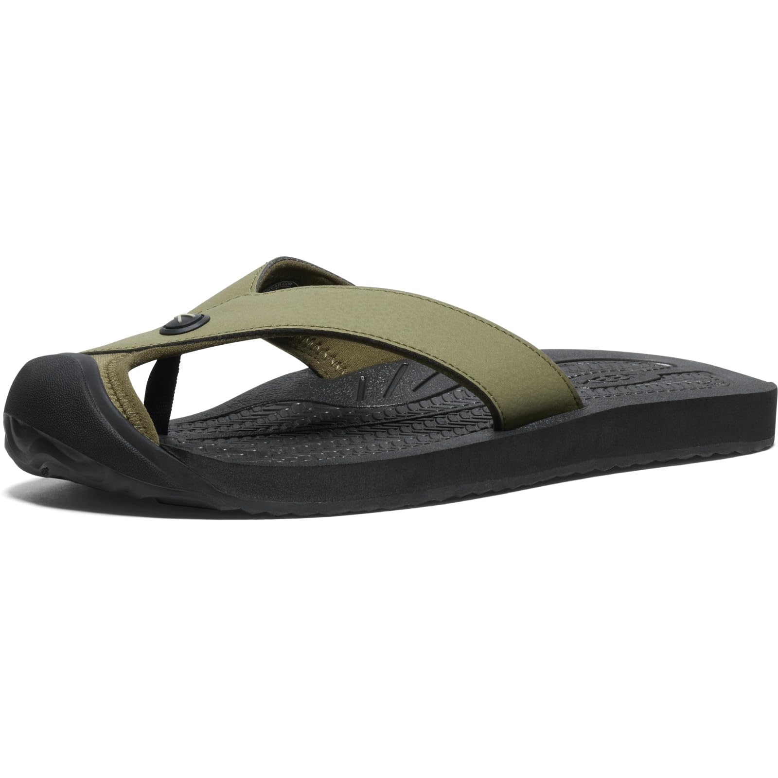 KEEN Men's Barbados Hybrid Flip-Flop with Toe Protection