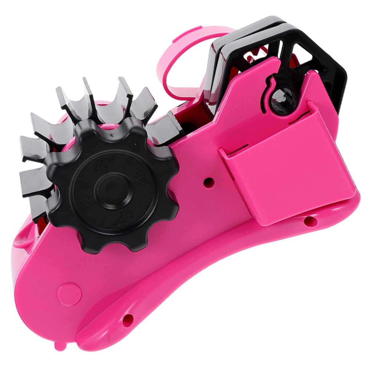 Lurrose 3 Stück Multi Funktions Tape Cutter aus Halter für Klebeband Semi Automatischer Abroller für Tape Robuste und Kompakte Bauweise für Bürobedarf