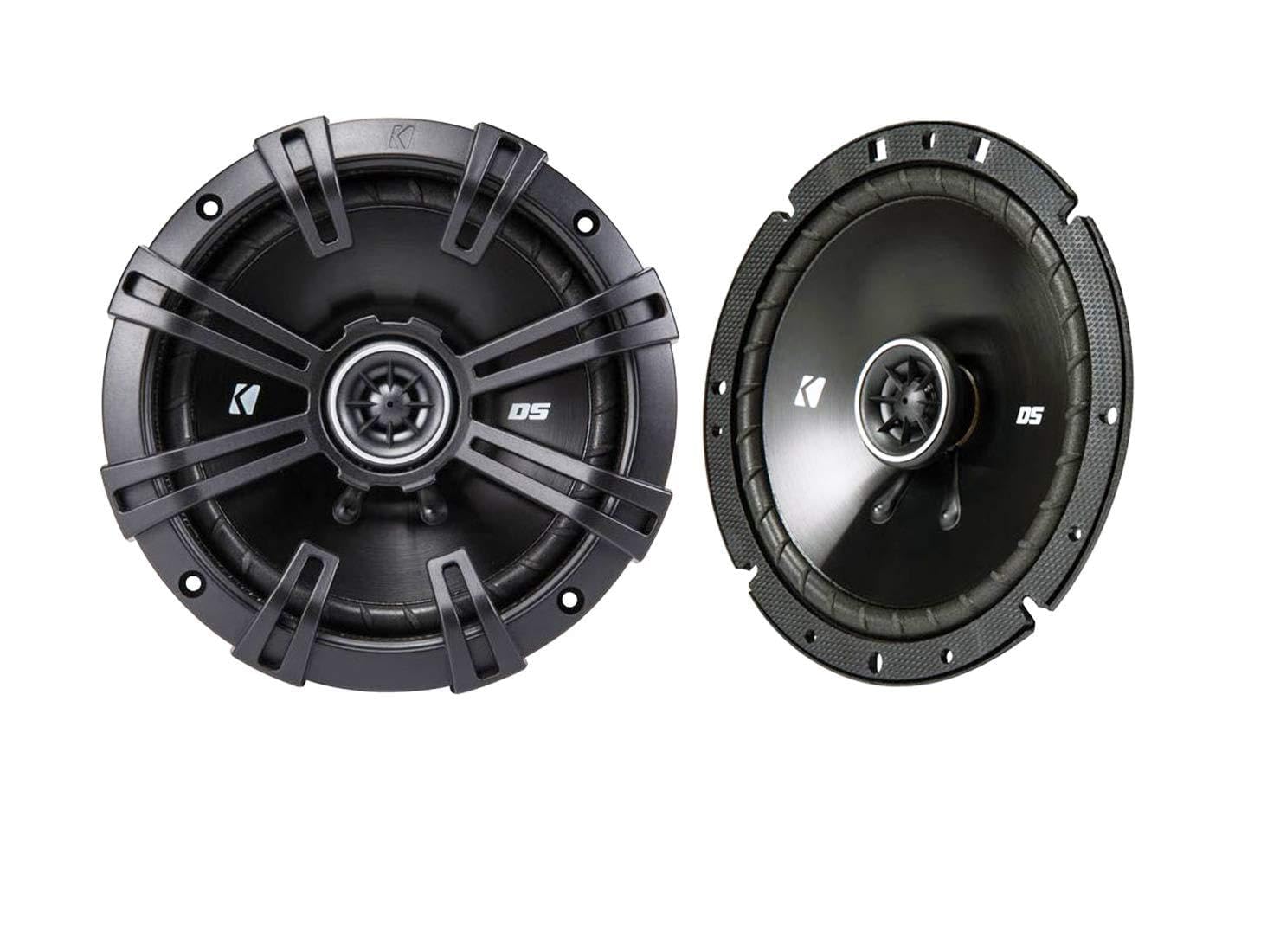 Malita VW Polo Amélioration du Haut-Parleur de la Porte arrière Haut-parleurs Kicker 6.5" 17cm + Adaptateur Pods 240W
