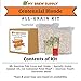 My Brew Supply Centennial Blonde Beer Brewing Kit | American 2-Row Pale Ale Malt | American Caramel Grain | Centennial Pellet Hops | American Ale Yeast | 5 Gallon Advanced All Grain Home Brewing